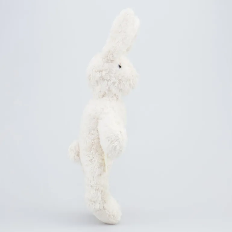 Baby Schlenkertier Hase weiß - 20cm