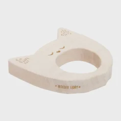 Beißring gähnende Katze