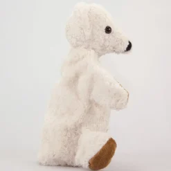 Bär Handpuppe weiß
