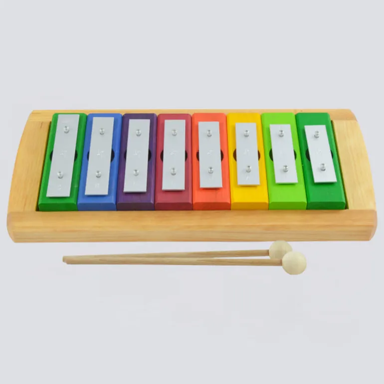 Diatonisches Einzeltonglockenspiel mit 8 Tönen