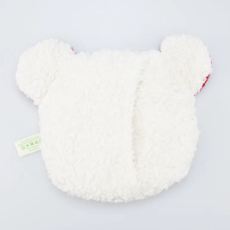 Efie Wärmekissen Teddykopf - Kirschkern- oder Dinkel-Inlett