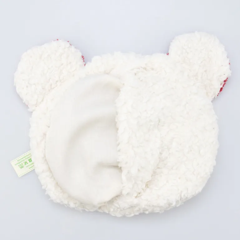 Efie Wärmekissen Teddykopf - Kirschkern- oder Dinkel-Inlett