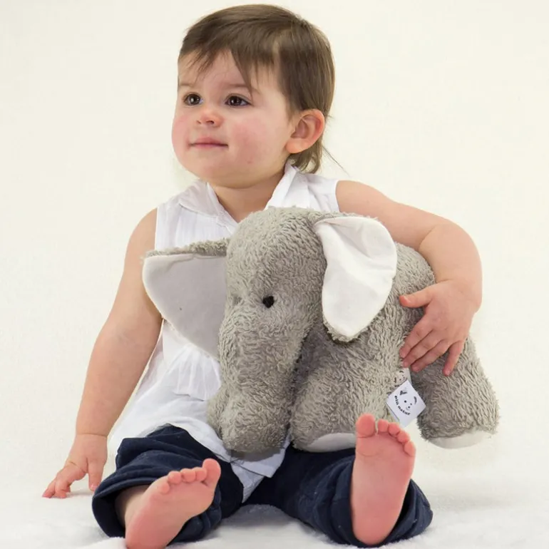 Elefant Stofftier Plümifant grau