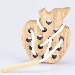Fädelspiel Apfel