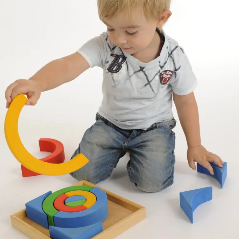 Glückskäfer Baukasten Quadrat & Kreise