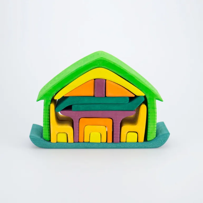 Glückskäfer Möbelhaus grün/gelb