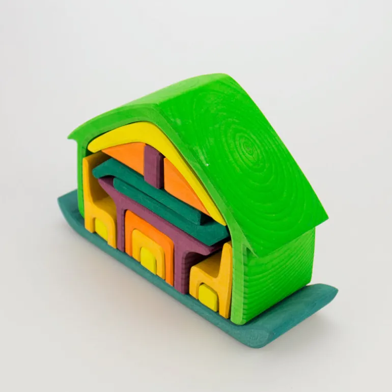 Glückskäfer Möbelhaus grün/gelb