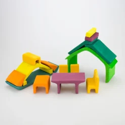 Glückskäfer Möbelhaus grün/gelb
