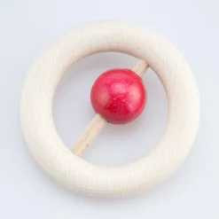 Glückskäfer Ring mit Kugel