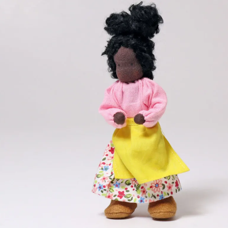 Grimm's Biegepüppchen Frau Ebenholz - 14cm