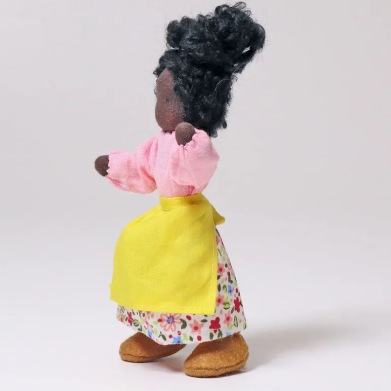 Grimm's Biegepüppchen Frau Ebenholz - 14cm