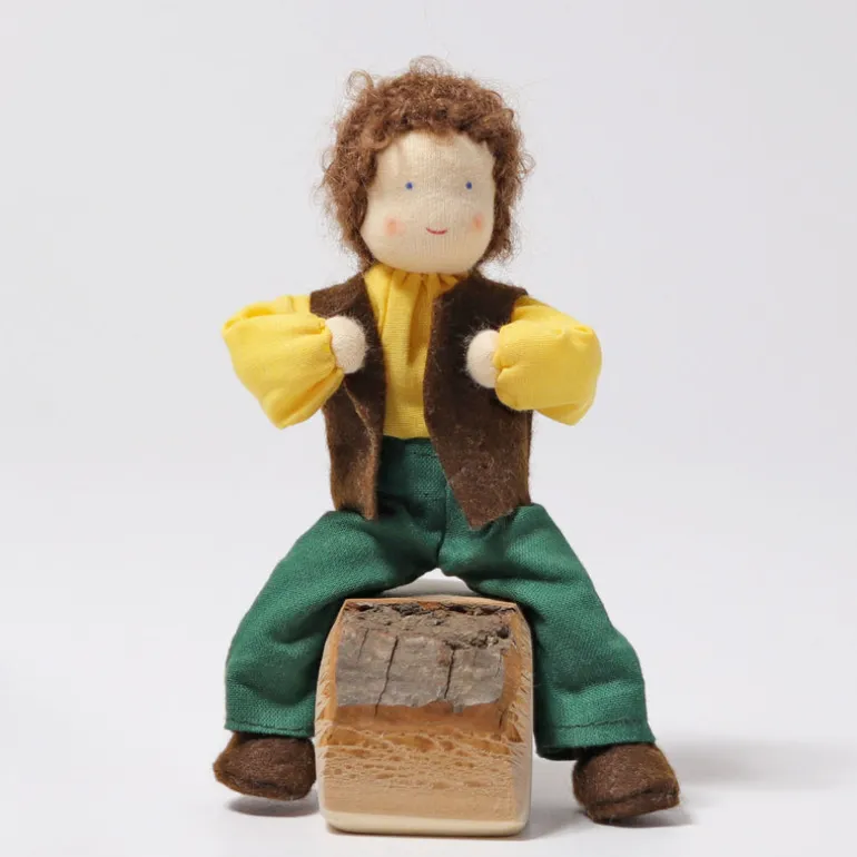 Grimm's Biegepüppchen Herr Erle - 14cm