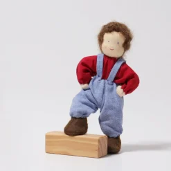 Grimm's Biegepüppchen Peter - 13cm