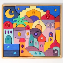 Grimm's Glitzermandala Morgenland