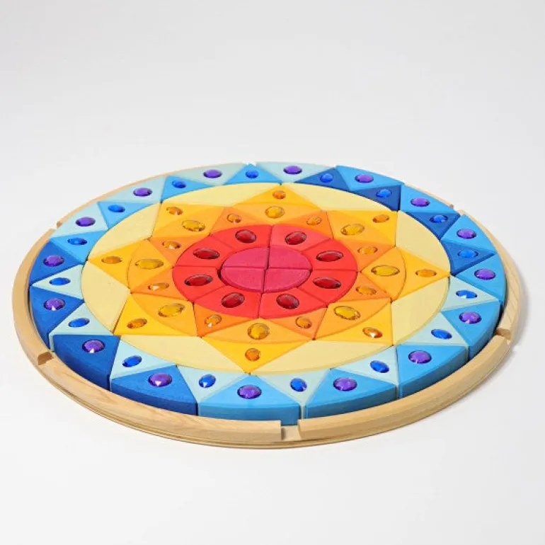Grimm's Glitzermandala Sonne
