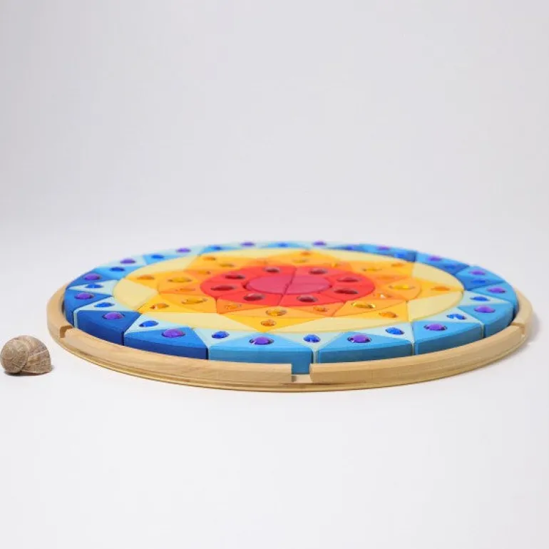 Grimm's Glitzermandala Sonne