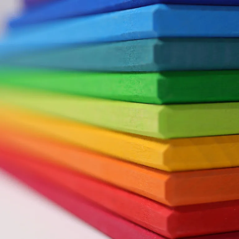Grimm's Regenbogen Halbkreise