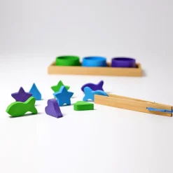Grimm's Sortierspiel Regenbogenschälchen