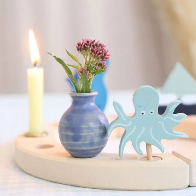 Grimm's Steckfigur Blaue Vase