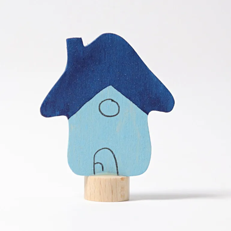 Grimm's Steckfigur blaues Haus