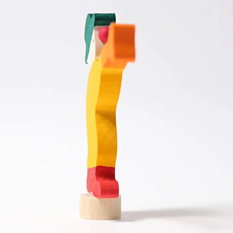 Grimm's Steckfigur Clown mit Trompete
