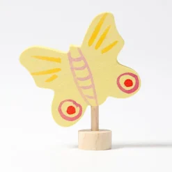 Grimm's Steckfigur gelber Schmetterling