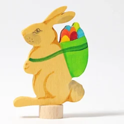 Grimm's Steckfigur Hase mit Korb