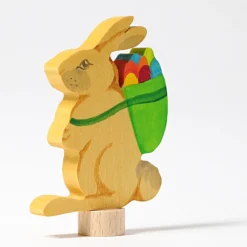 Grimm's Steckfigur Hase mit Korb