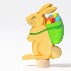 Grimm's Steckfigur Hase mit Korb