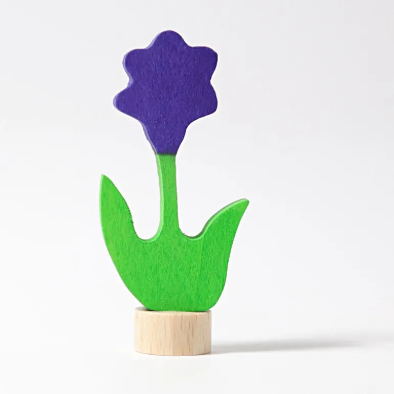 Grimm's Steckfigur Lila Blume
