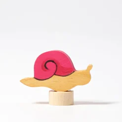 Grimm's Steckfigur Rosa Schnecke