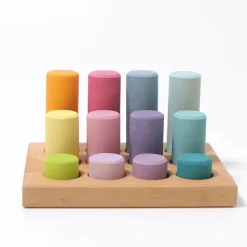 Grimm's Steckspiel Kleine Walzen Pastell