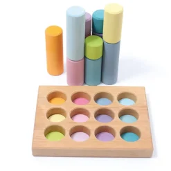 Grimm's Steckspiel Kleine Walzen Pastell