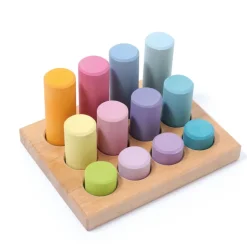 Grimm's Steckspiel Kleine Walzen Pastell