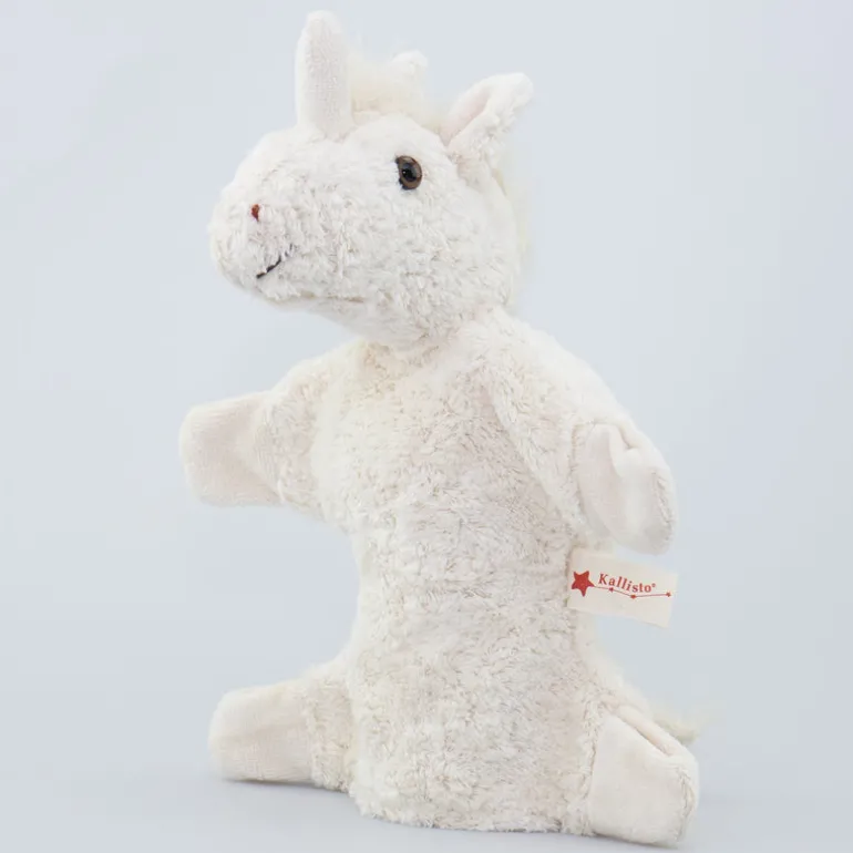 Handpuppe Einhorn Julchen