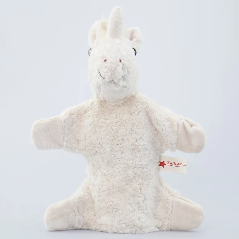 Handpuppe Einhorn Julchen
