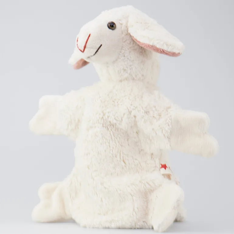 Handpuppe Schaf Bella