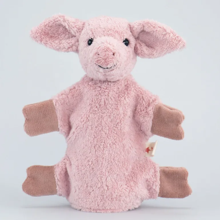 Handpuppe Schwein