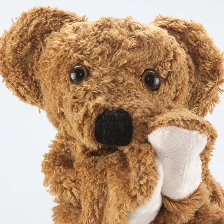 Handpuppe Teddy braun