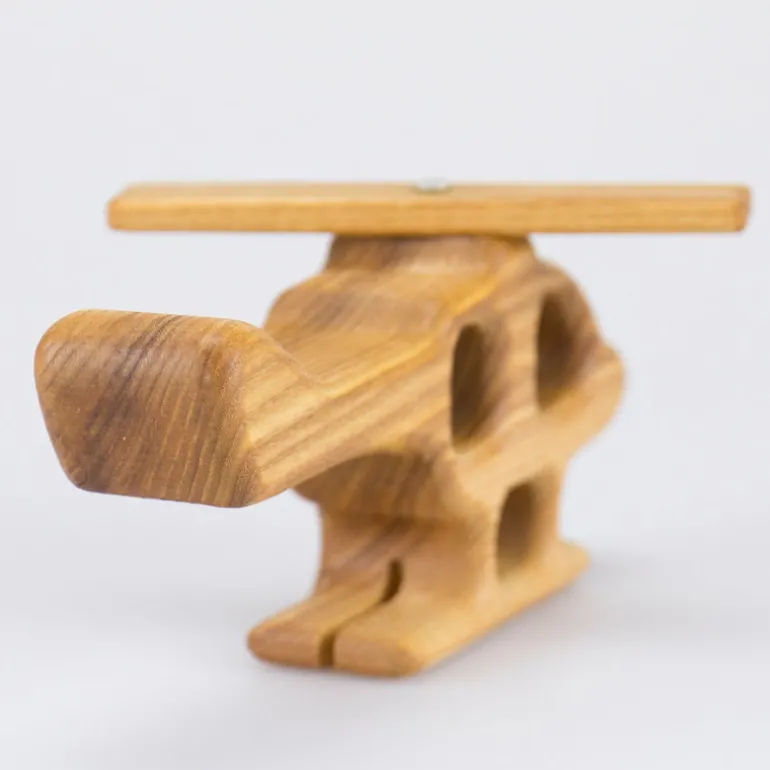 Helikopter aus Holz