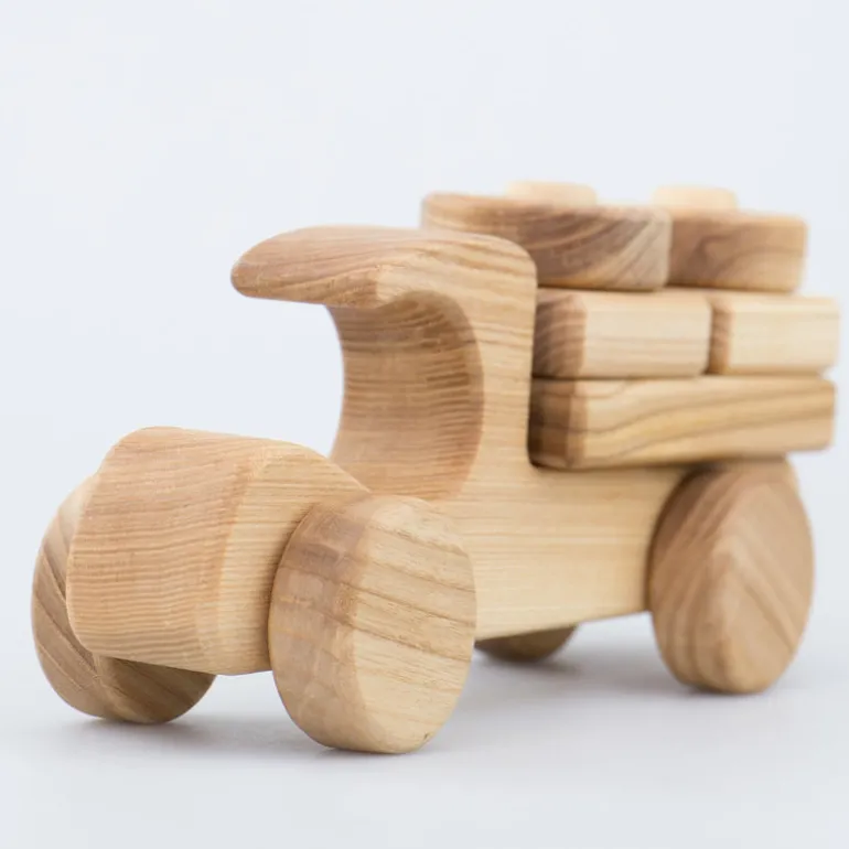 Holz Lieferwagen zum Stecken