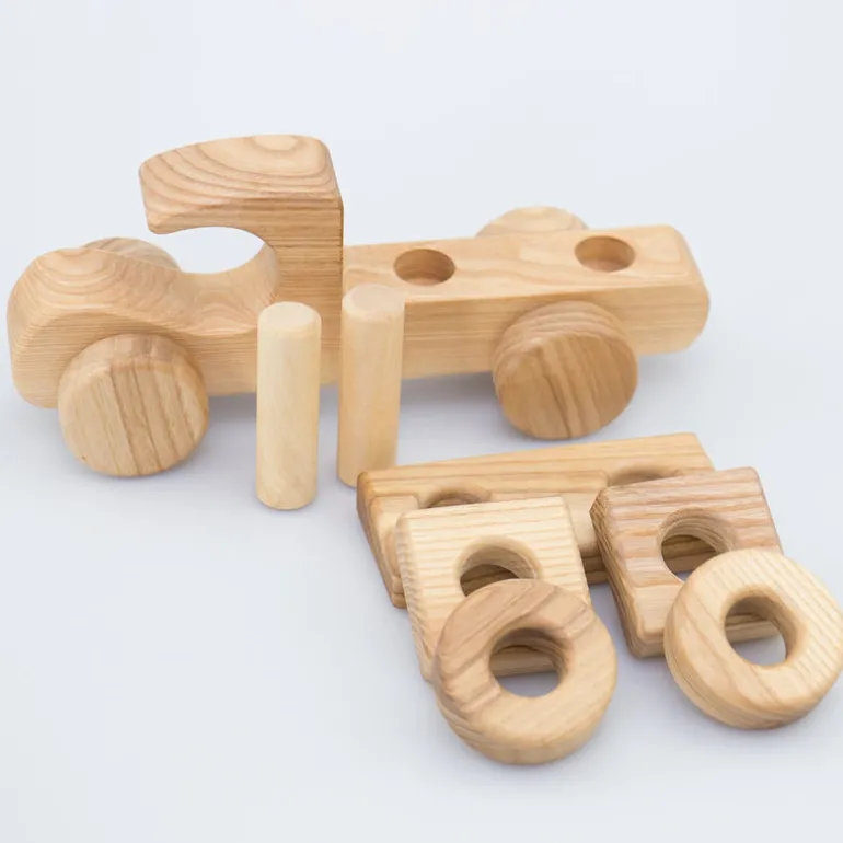 Holz Lieferwagen zum Stecken