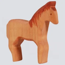 Holzfigur Pferd