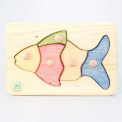 Holzpuzzle Fisch