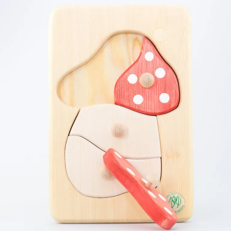 Holzpuzzle Fliegenpilz