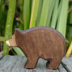 Holzwald Holzfigur Bär