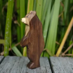 Holzwald Holzfigur Bär II