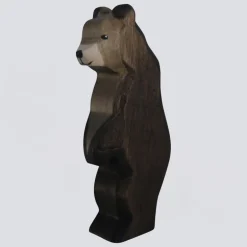 Holzwald Holzfigur Bär klein