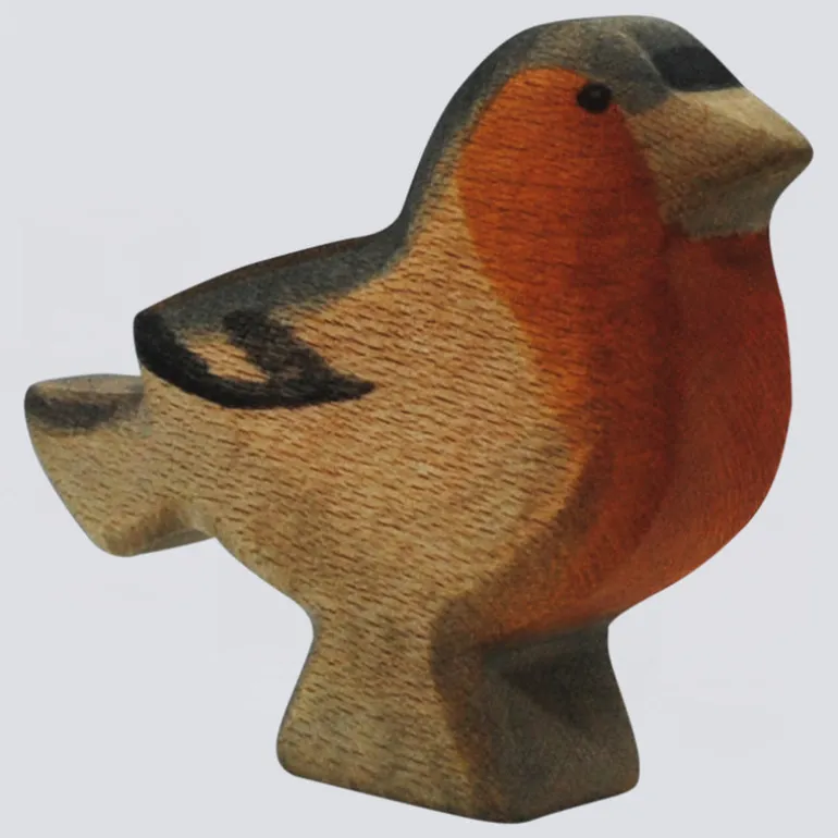 Holzwald Holzfigur Buchfink