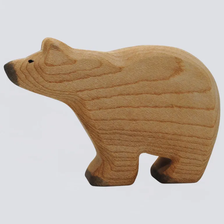 Holzwald Holzfigur Eisbär